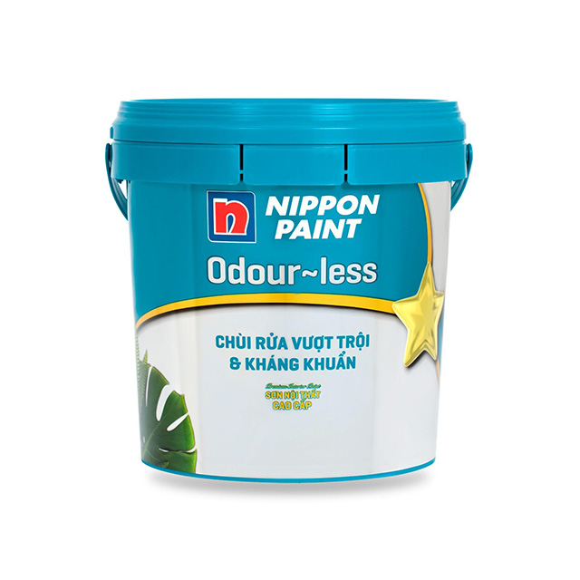 Sơn Nippon Odour-less Chùi Rửa Vượt Trội