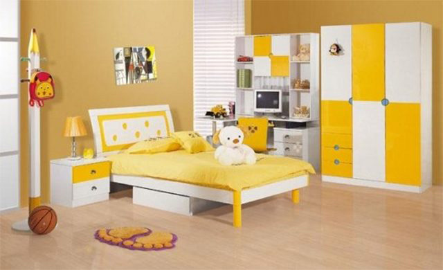Sự kết hợp giữa sơn nội thất màu vàng và sơn nội thất màu vàng kem mang đến cảm giác hài hòa