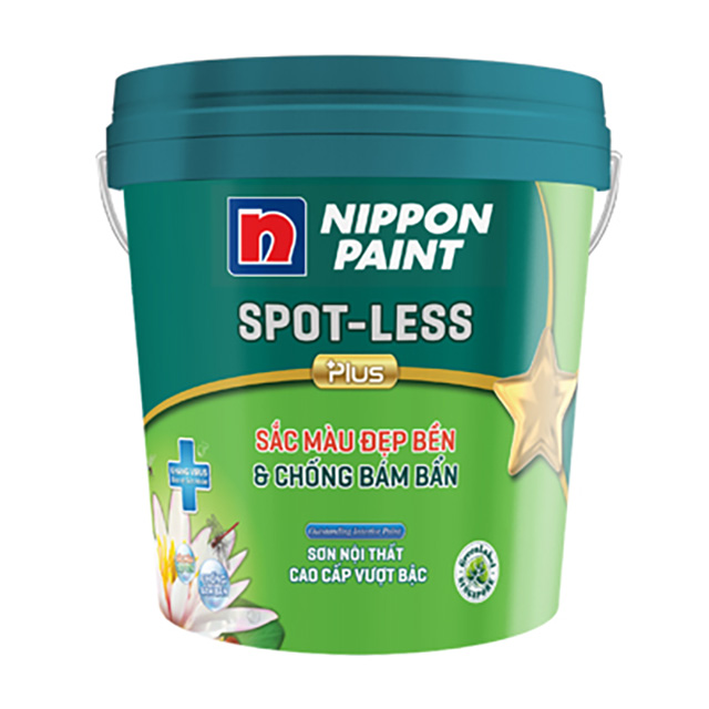 Sơn Nippon Spot-less Plus - An toàn sức khỏe tuyệt đối
