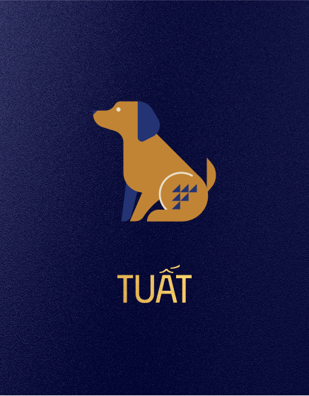 Màu sơn hợp với tuổi Tuất