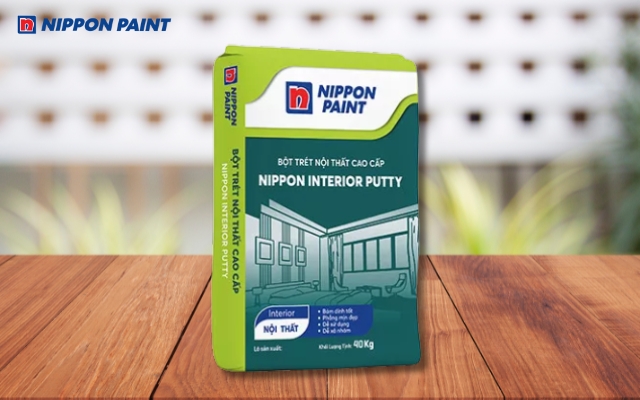 Bột trét chuyên dụng Nippon Interior Putty