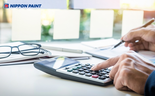 Tính toán diện tích và định mức giúp xác định chính xác lượng sơn cần dùng