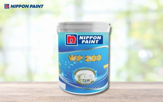Sơn Nippon WP 200 vừa bảo vệ vừa làm đẹp cho tường ngoài trời bền màu