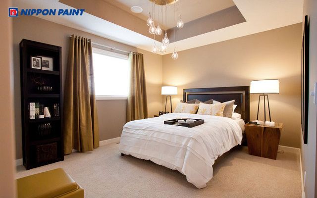 Màu sơn phòng ngủ tinh tế