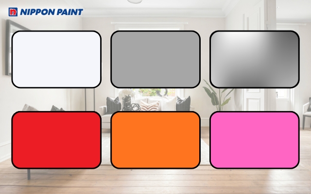 Người sinh năm 1973 tương khắc màu trắng, xám, bạc, đỏ, hồng, cam,...