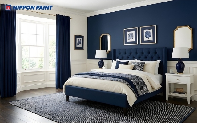 Màu sơn mang lại vẻ đẹp vừa sang trọng, vừa bí ẩn