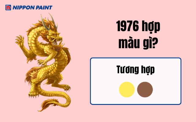 Nhóm màu tương hợp với người sinh năm 1976