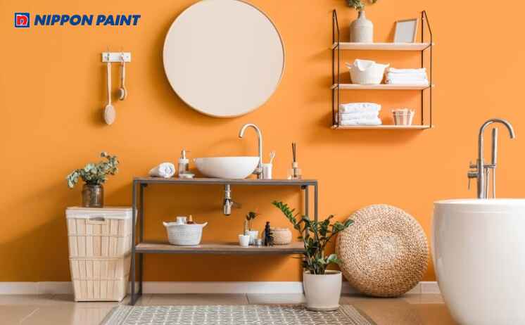 Màu cam nổi bật phù hợp với mệnh Hoả