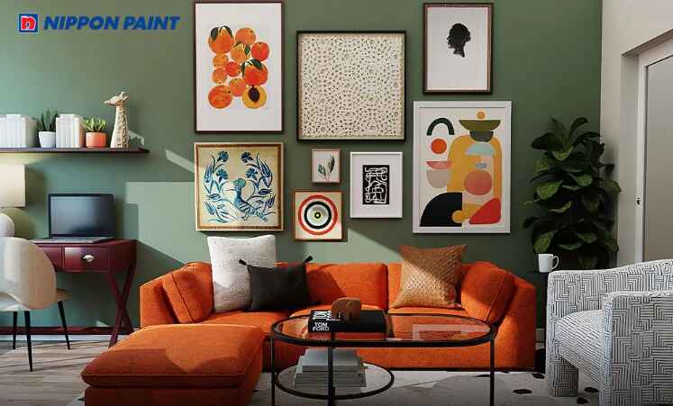 Màu xanh rêu là gam màu không thể bỏ qua