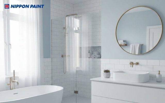 Xanh nhạt mang lại cảm giác mát mẻ, hỗ trợ thư giãn và cân bằng năng lượng