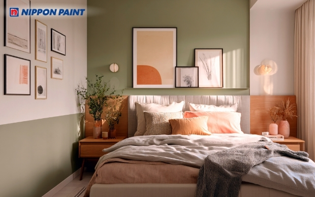 Xanh nhạt mang lại cảm giác mát mẻ, giúp tinh thần thư giãn và dễ đi vào giấc ngủ