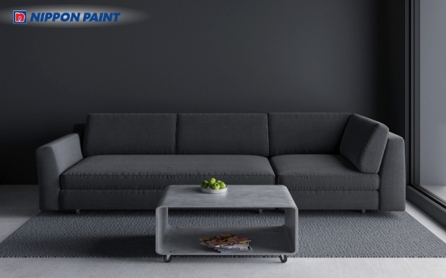 Đen phối cùng ánh sáng tạo phong cách mạnh mẽ, làm nổi bật cá tính của gia chủ