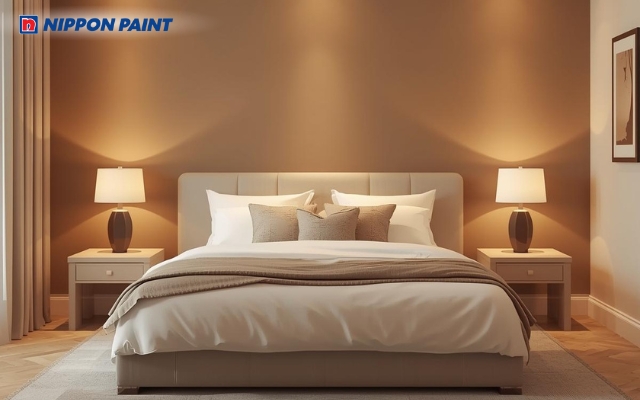 Ghi sáng phối nâu đất nhạt, mang đến sự ổn định và cảm giác an tâm