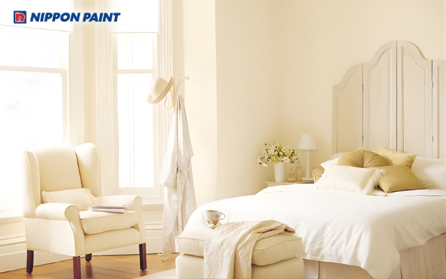 Ghi nhạt pha vàng kem, cân bằng cảm xúc và tăng sự thư giãn