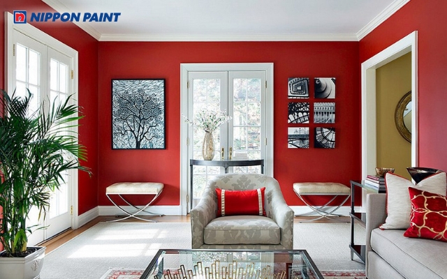 Màu đỏ giúp gia chủ Tân Mùi 1991 kích hoạt năng lượng và tăng may mắn