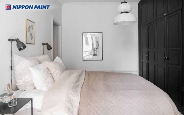 Phòng ngủ ghi sáng hài hòa, tạo sự cân bằng và cảm giác an yên