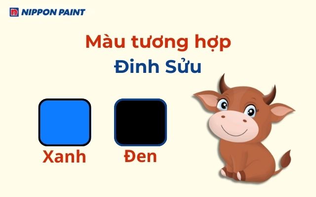 Đen và xanh dương giúp gia chủ Đinh Sửu cân bằng năng lượng, tăng vượng khí