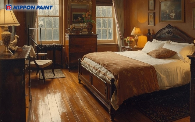 Thiết kế phối màu thanh thoát giúp tái tạo năng lượng tích cực hiệu quả