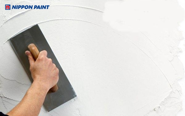 1kg bột trét tường thi công được khoảng 0,75 - 1,0 m2 cho 2 lớp