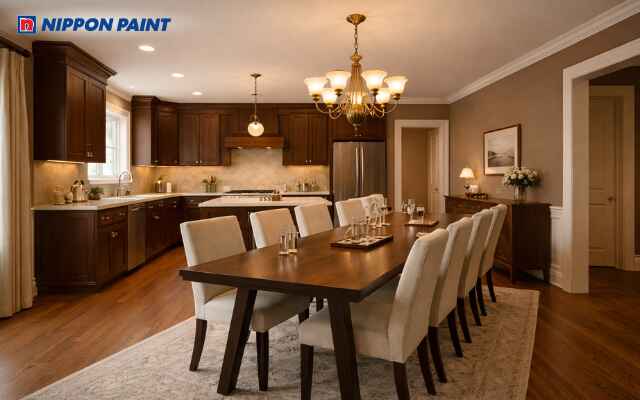 Nâu gỗ giúp gia chủ Tân Tỵ 2001 vững nền tài vận, bữa cơm sum vầy, nhà thêm sang