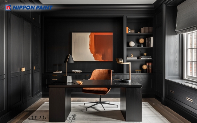 Điểm nhấn đen tinh tế mang lại cảm giác chuyên nghiệp và bản lĩnh