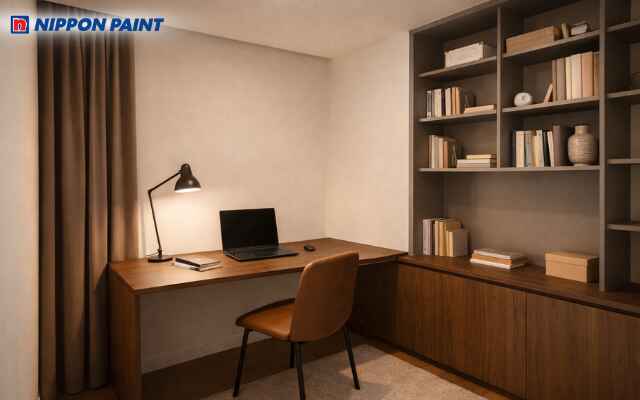 Tông màu trầm giúp tăng sự kiên định và tập trung khi làm bài