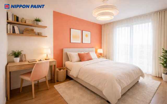 Màu cam san hô mang lại năng lượng trẻ trung cho gia chủ 2007