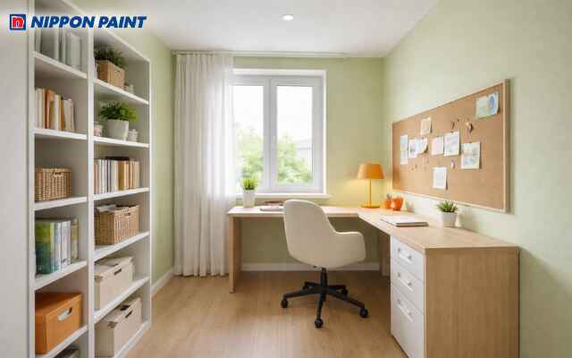 Xanh lá mạ giúp đôi mắt dễ chịu và tăng khả năng tập trung