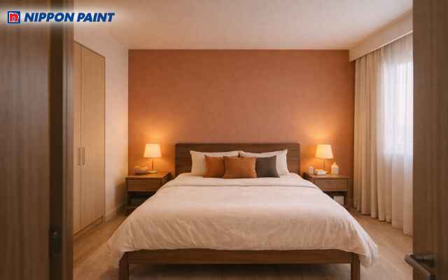 Màu cam đất mang lại cảm giác vững chãi và bình yên