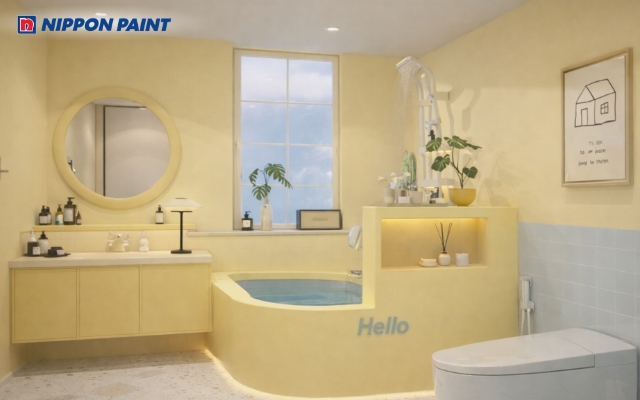 Không gian phòng tắm hài hòa giữa thẩm mỹ và công năng