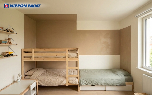 Gam màu nâu be của đất tạo cảm giác vững chãi, an toàn tuyệt đối