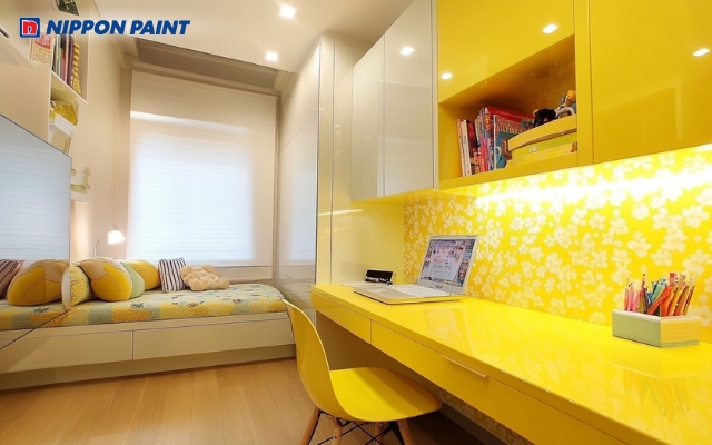 Màu vàng nhạt được chứng minh là có khả năng kích thích trí tuệ và sự sáng tạo