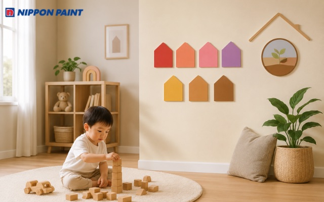 Các gam màu thuộc hành Hỏa và hành Thổ là gợi ý phù hợp cho người sinh năm 2020 khi thiết kế không gian sống