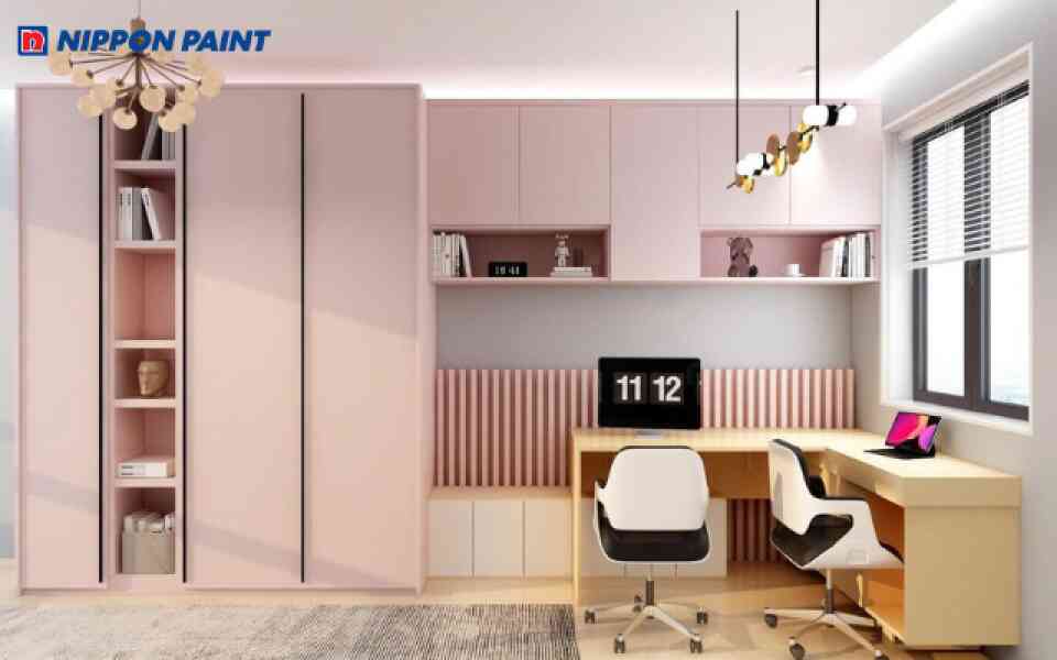 Gam màu tạo cảm giác nhẹ nhàng và dễ chịu