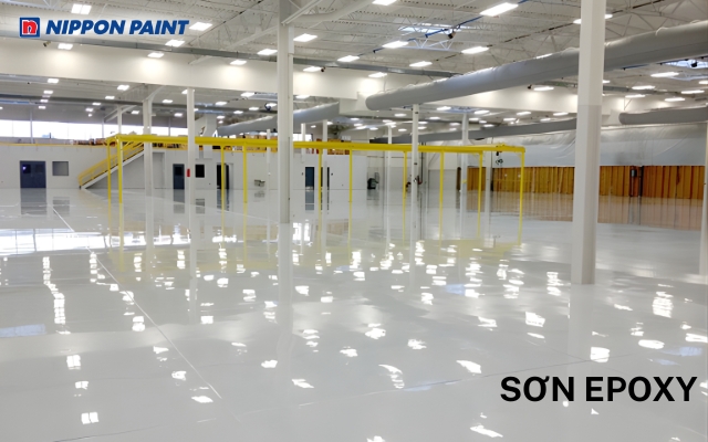 Sơn công nghiệp Epoxy giúp bề mặt vật liệu thẩm mỹ và bền vững theo thời gian