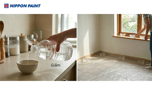 Hướng dẫn khử mùi sơn tường nhà mới hiệu quả bằng giấm ăn