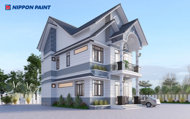 Lựa chọn màu sơn ngoại thất hài hòa với môi trường và cảnh quan xung quanh