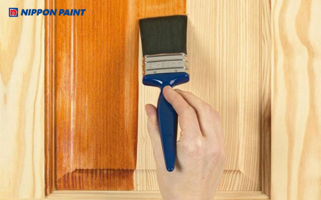 Gỗ MDF được sơn giúp bề mặt mịn, bóng và tăng tính thẩm mỹ cho nội thất