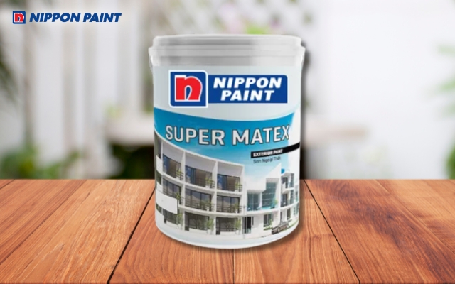 Sơn Nippon Super Matex hỗ trợ ngăn chặn sự xuống cấp của màng sơn do chất kiềm trong xi măng