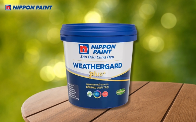 Bảo vệ ngôi nhà với Sơn Nippon WeatherGard Plus+ chống thấm nước từ bên ngoài