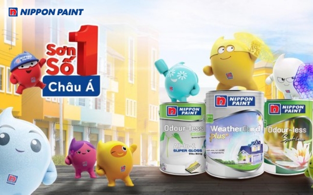 Nippon Paint cung cấp sơn và chất phủ hàng đầu tại thị trường châu Á