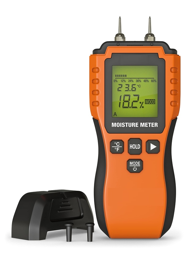 máy đo độ ẩm sẽ giúp bạn xác định chính xác độ ẩm của tường