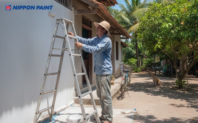 Gia chủ cũng nên xác định mùa sơn nhà phù hợp trong năm