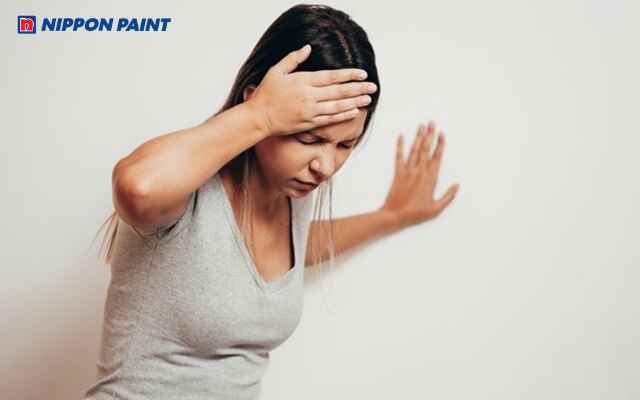 VOCs thải ra khi sơn ảnh hưởng lâu dài đến không khí và sức khỏe trong nhà