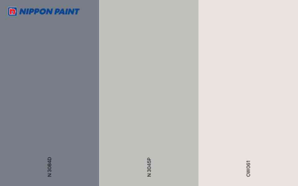 3 màu thuộc nhóm xám đá phổ biến tại Nippon Paint