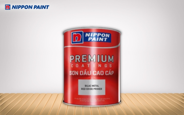Sơn Nippon Bilac Metal Red Oxide Primer - dòng sơn hoàn hảo dùng cho cửa sắt