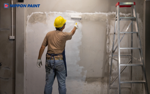 Sơn lót giúp tăng độ bền cho công trình