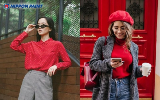 Sắc đỏ trong thời trang thể hiện quyền lực, tự tin và sức hút của người mặc