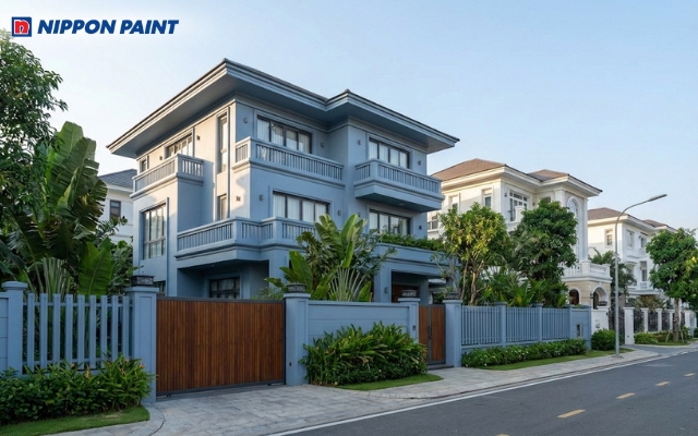 Xanh ghi lựa chọn lý tưởng cho một không gian tinh tế