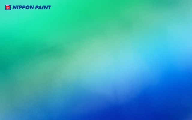 Gradient xanh lá - xanh dương gợi cảm giác tươi mới, cân bằng và gần gũi thiên nhiên
